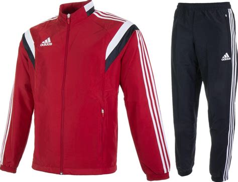 adidas trainingspak heren sale rood|mens trainingspak adidas.